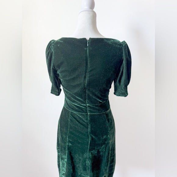 Lulus One Last Kiss Velvet Puff Sleeve Mini Dress - Picture 11 of 12